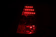 Anzo USA 321010 Tail Light Assembly; LED; Clear Lens; Chrome Housing; Pair; - Truck Part Superstore
