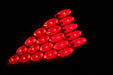 Anzo USA 321099 Tail Light Assembly; LED; Clear Lens; Black Housing; Pair; - Truck Part Superstore