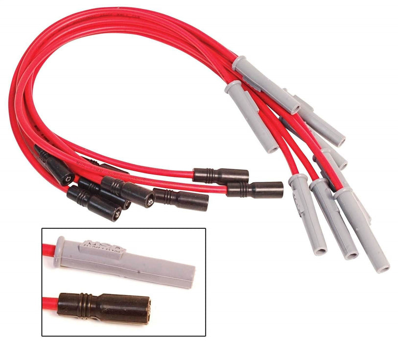 MSD 32109 Custom Spark Plug Wire Set; 8.5mm; Dually Trucks w/454 Engines; OEM Fit; - Truck Part Superstore