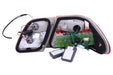 Anzo USA 321114 Tail Light Assembly; LED; Red/Clear Lens; Pair; - Truck Part Superstore