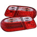 Anzo USA 321114 Tail Light Assembly; LED; Red/Clear Lens; Pair; - Truck Part Superstore