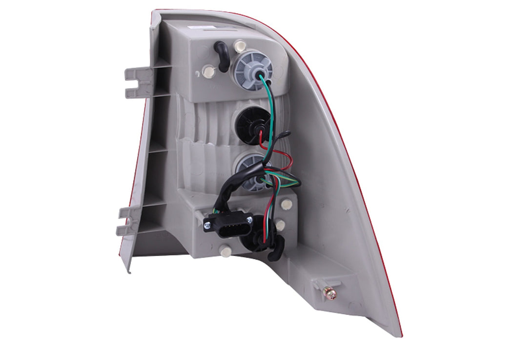 ANZO USA 321117 Tail Light Assembly; LED; Red/Smoke Lens; Red Reflector; Pair; - Truck Part Superstore