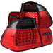 Anzo USA 321123 Tail Light Assembly; LED; Red/Smoke Lens; Red Reflector; Pair; - Truck Part Superstore