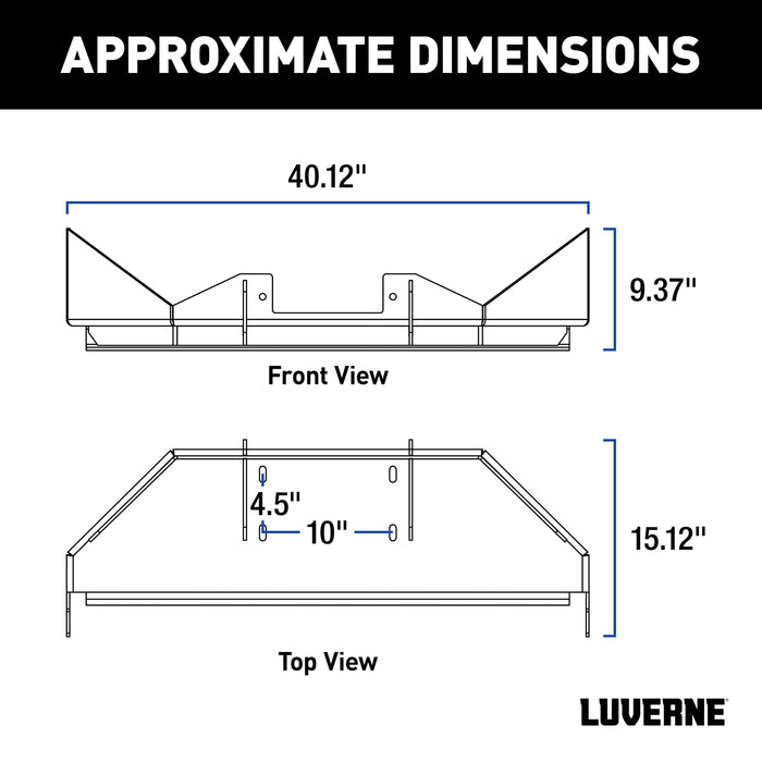 Luverne 321126 WINCH TRAY FOR PROWLER MAX - Truck Part Superstore