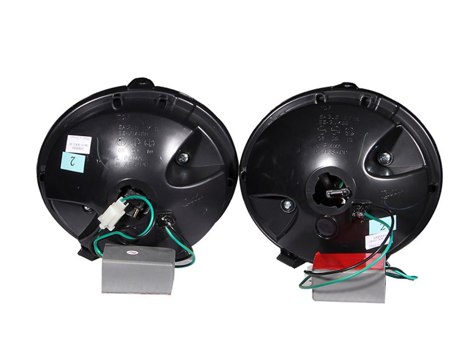 Anzo USA 321168 Tail Light Assembly; LED; Red Lens; Black Housing; Pair; 4 pc.; - Truck Part Superstore