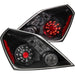 Anzo USA 321194 Tail Light Assembly; LED; Clear Lens; Black Housing; Pair; - Truck Part Superstore