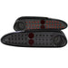 Anzo USA 321223 Tail Light Assembly; LED; Smoke Lens; Pair; - Truck Part Superstore