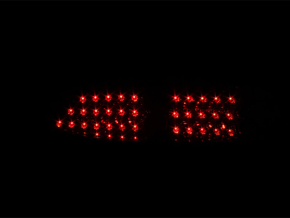 Anzo USA 321223 Tail Light Assembly; LED; Smoke Lens; Pair; - Truck Part Superstore