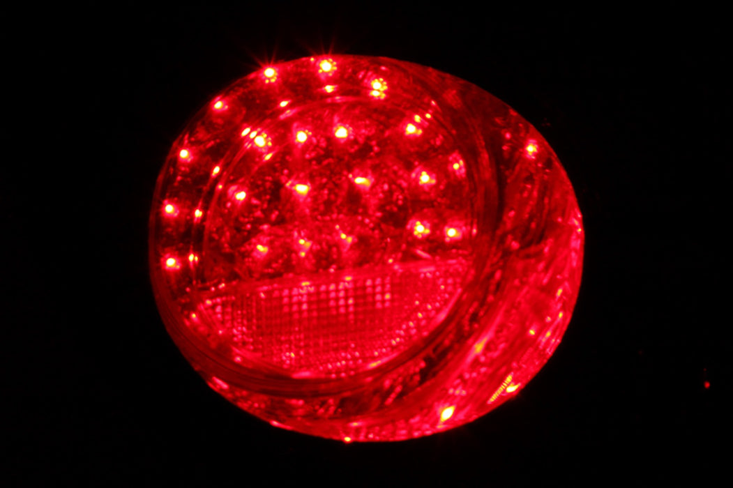 Anzo USA 321270 Tail Light Assembly; LED; Red/Smoke Lens; Red Reflector; Pair; - Truck Part Superstore