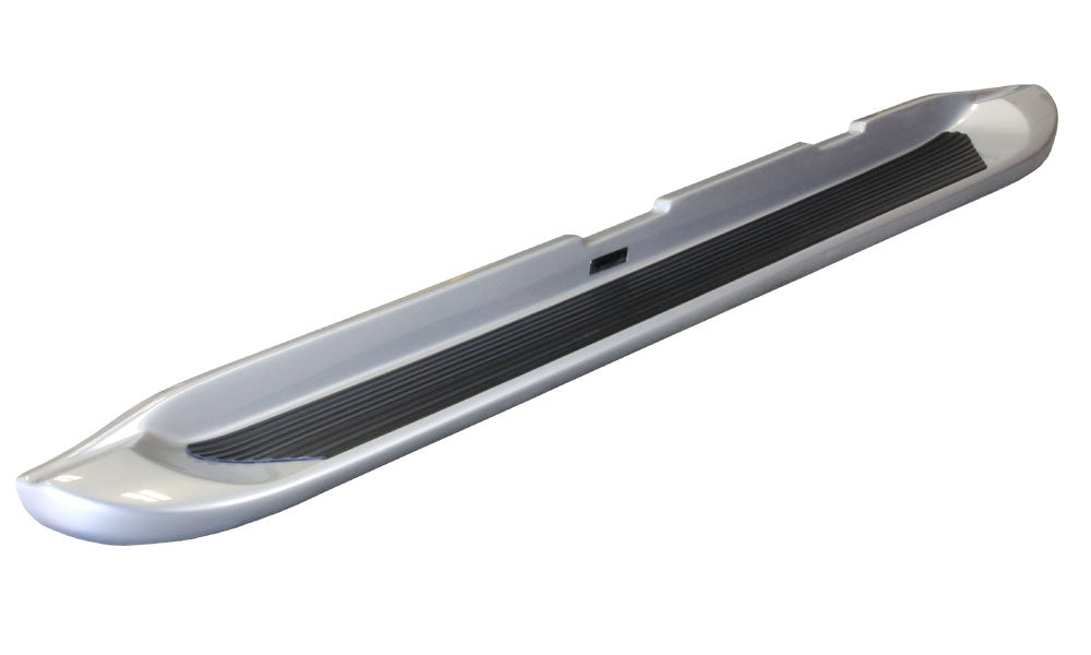 Owens Products 3213-01 Running Boards Glastep Plus Custom Molded Fiberglass 15-18 Silverado/Sierra 3500 Dually Fiberglass Gray Owens Products - Truck Part Superstore