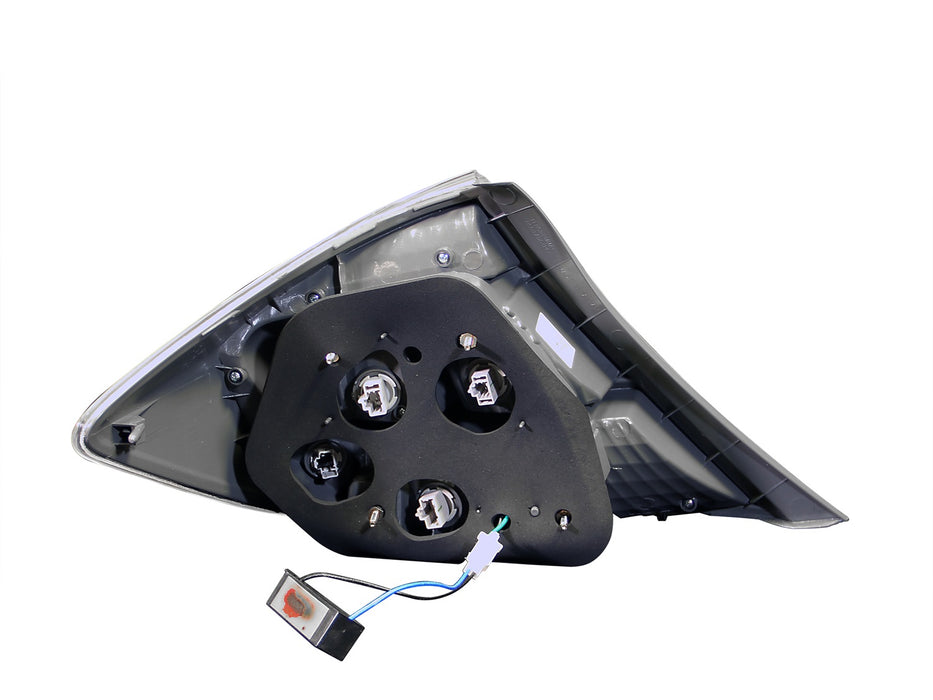 ANZO USA 321305 Tail Light Assembly; LED; Clear Lens; Black Housing; Pair; - Truck Part Superstore