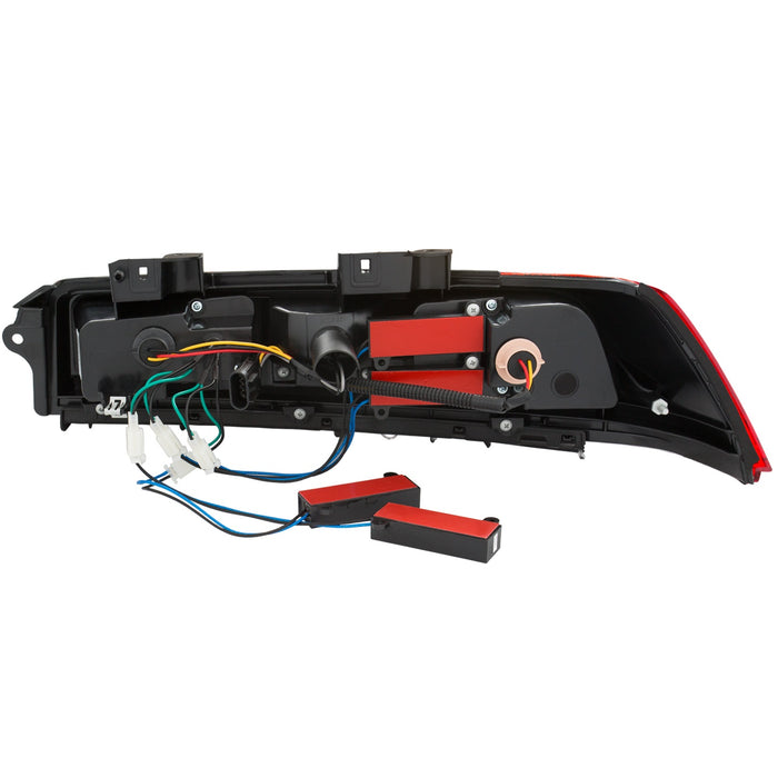 Anzo USA 321320 Tail Light Assembly; LED; Clear Lens; Black Housing; Pair; - Truck Part Superstore