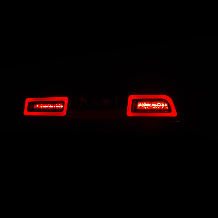 Anzo USA 321320 Tail Light Assembly; LED; Clear Lens; Black Housing; Pair; - Truck Part Superstore