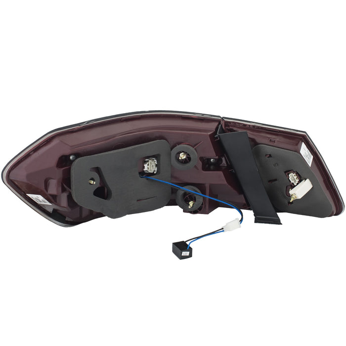 Anzo USA 321331 Tail Light Assembly; LED; Red/Clear Lens; 4 pc.; - Truck Part Superstore