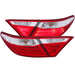 Anzo USA 321335 Tail Light Assembly; LED; Red/Clear Lens; - Truck Part Superstore