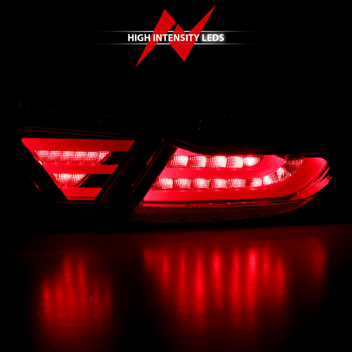 Anzo USA 321336 Tail Light Assembly; LED; Red/Smoke Lens; - Truck Part Superstore