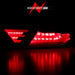 Anzo USA 321336 Tail Light Assembly; LED; Red/Smoke Lens; - Truck Part Superstore