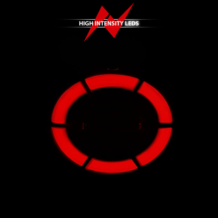 Anzo USA 321342 Tail Light Assembly; LED; Black Lens; Pair; - Truck Part Superstore