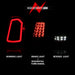 Anzo USA 321343 Tail Light Assembly; LED; w/Black Sequential Lens; Pair; - Truck Part Superstore