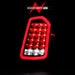 Anzo USA 321343 Tail Light Assembly; LED; w/Black Sequential Lens; Pair; - Truck Part Superstore