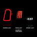 Anzo USA 321344 Tail Light Assembly; LED; w/Chrome Sequential Lens; Pair; - Truck Part Superstore