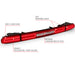 Anzo USA 321348 Tail Light Assembly; LED; Red/Clear Lens; G2; Pair; - Truck Part Superstore