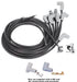 MSD 32143 Custom Spark Plug Wire Set; 8.5mm; Black; Custom Fit To OEM Specifications; - Truck Part Superstore