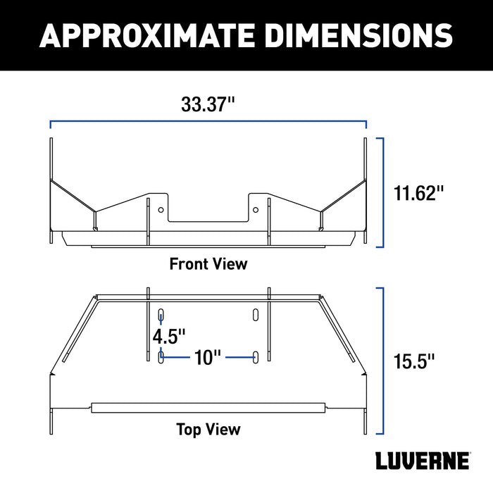 Luverne 321516 WINCH TRAY FOR PROWLER MAX - Truck Part Superstore
