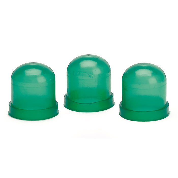 AutoMeter 3215 LIGHT BULB BOOTS; GREEN; QTY. 3 - Truck Part Superstore