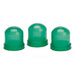 AutoMeter 3215 LIGHT BULB BOOTS; GREEN; QTY. 3 - Truck Part Superstore