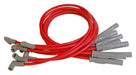 MSD 32189 Custom Spark Plug Wire Set; 8.5mm; Red; Custom Fit To OEM Specifications; - Truck Part Superstore