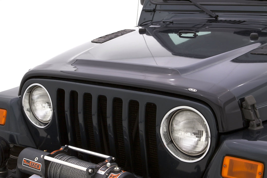 Auto Ventshade (AVS) 322091 Aeroskin Smoke Hood Protector; Low Profile; - Truck Part Superstore