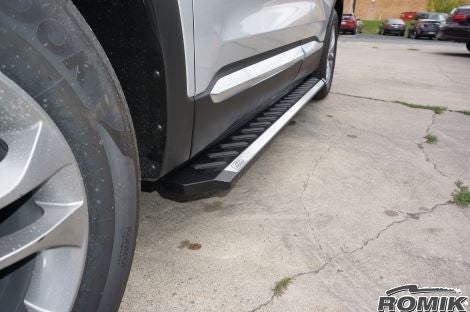 Romik 32215418 Hyundai Santa Fe Running Boards Polished 2019-Present RZR Series Romik - Truck Part Superstore