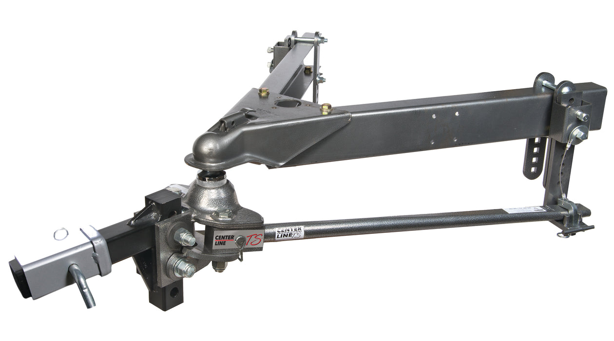 Husky Towing 32216 Round Bar 400 to 600 LB Tong Weight 6K Gross Weight Inc Shank 2-5/16" Ball - Truck Part Superstore