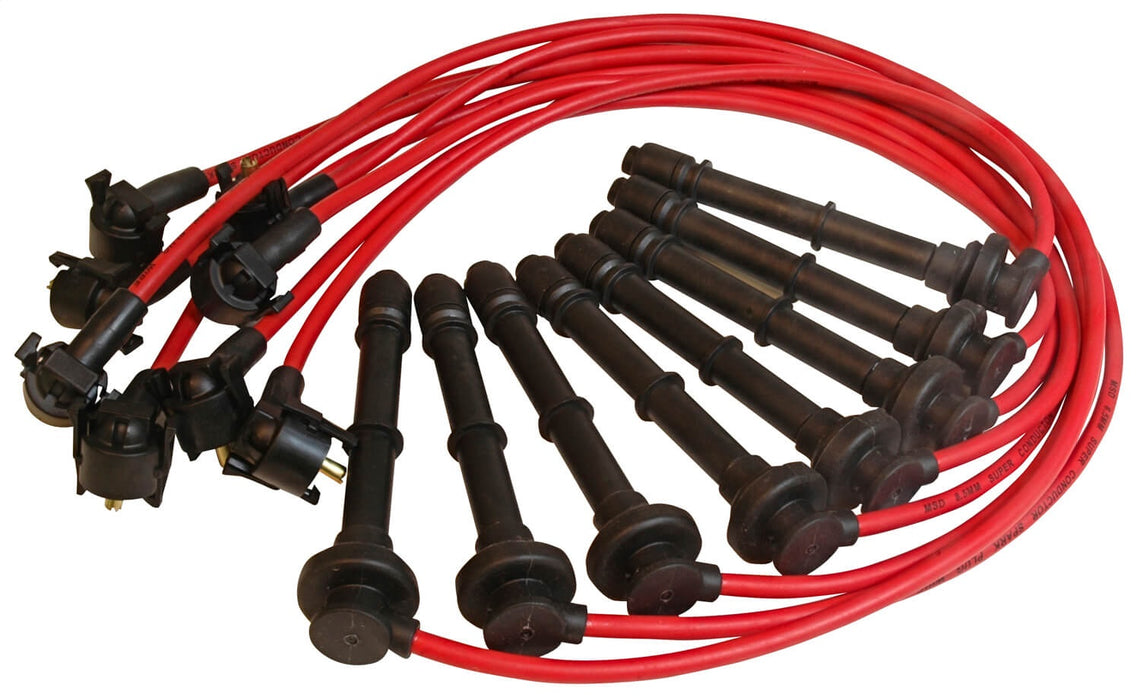 MSD 32219 Custom Spark Plug Wire Set; 8.5mm; Custom Fit To OEM Specifications; Red; - Truck Part Superstore