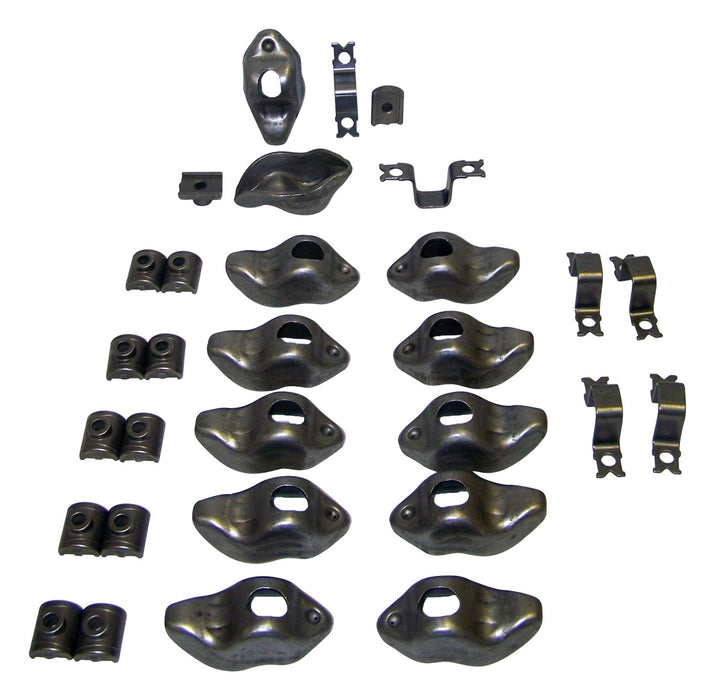 Crown Automotive Jeep Replacement 3223888KL Rocker Arm Kit; Incl. 12 Rocker Arms/6 Newer Style Steel Pivot Kits; - Truck Part Superstore