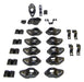 Crown Automotive Jeep Replacement 3223888KL Rocker Arm Kit; Incl. 12 Rocker Arms/6 Newer Style Steel Pivot Kits; - Truck Part Superstore