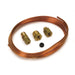 AutoMeter 3224 TUBING; COPPER; 1/8in.; 6FT. LENGTH; INCL. 1/8in. NPTF BRASS COMPRESSION FITTING - Truck Part Superstore
