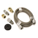 AutoMeter 4813 GAUGE; FUEL PRESSURE; 2 5/8in.; 15PSI; MECH. INCL. ISOLATOR; CARBON FIBER - Truck Part Superstore