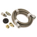 AutoMeter 3228 LINE; BRAIDED STAINLESS STEEL; #4 DIA.; 6FT. LENGTH;-4AN AND 1/8in. NPTF FITTING - Truck Part Superstore