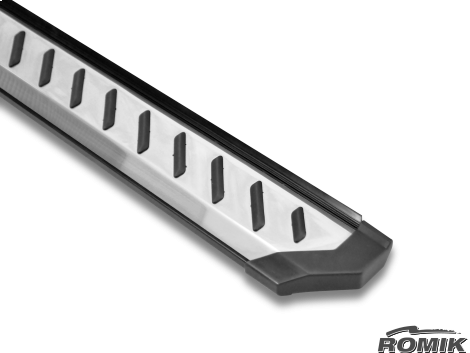 Romik 32386418 Aviator Running Boards 20-22 Lincoln Aviator Stainless Steel RZR Series Romik - Truck Part Superstore