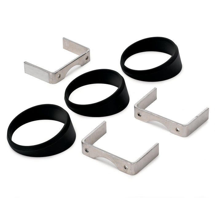 AutoMeter 3244 GAUGE MOUNT; ANGLE RINGS; 3 PCS.; BLACK; FOR 2 5/8in. GAUGES - Truck Part Superstore