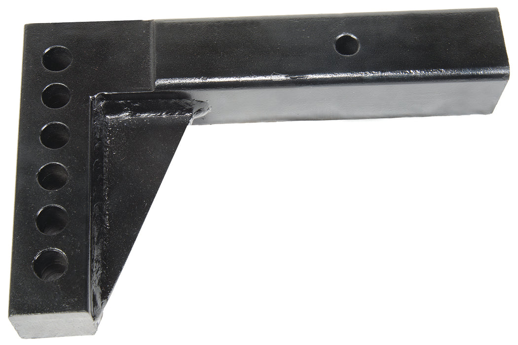 Husky Towing 32459 2-1/2 x 2 Inch Square 10 Inch Length Shank 4-1/4 Inch Rise 6-3/4 Inch Drop - Truck Part Superstore