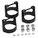AutoMeter 3245 GAUGE BRACKET KIT; 2-5/8in.; BLACK COMPOSITE; QTY 3 - Truck Part Superstore