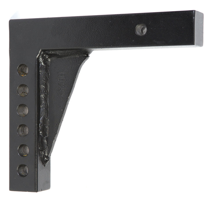 Husky Towing 32554 2-1/2 x 2 Inch Square 10 Inch Length Shank 7-1/2 Inch Rise 10 Inch Drop - Truck Part Superstore