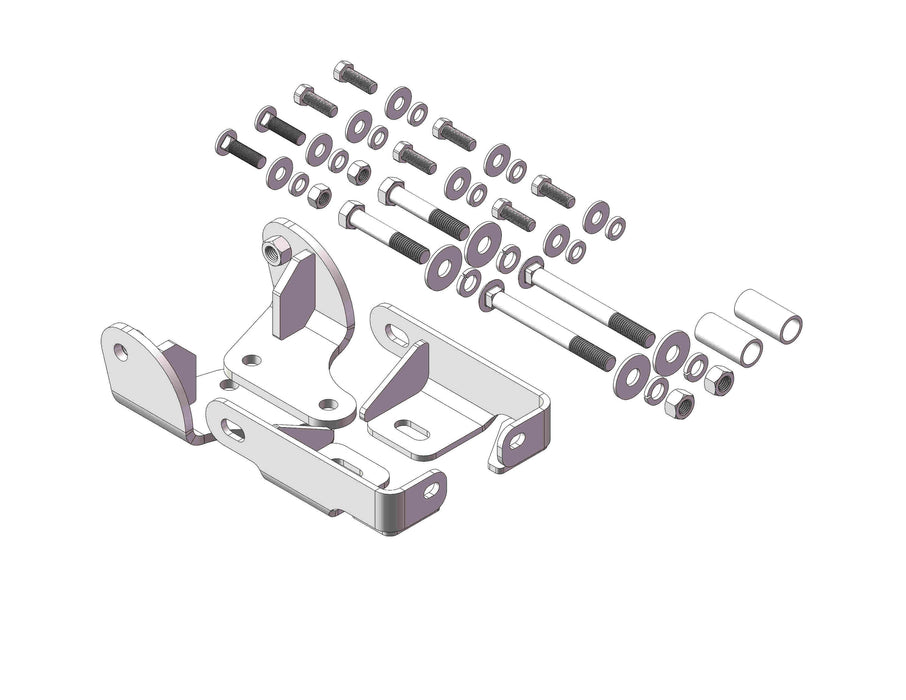 Husky Towing 32556 Fifth Wheel Trailer Hitch Mount Kit - Truck Part Superstore