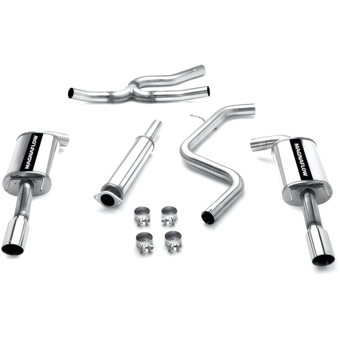 MagnaFlow Exhaust Products 16728 Street Series Stainless Cat-Back System - Truck Part Superstore