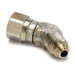 AutoMeter 3273 FITTING; ADAPTER; 45 deg.;-4AN FEMALE TO-4AN MALE; STEEL - Truck Part Superstore