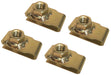 Husky Towing 32767 5/8 Inch  Clip-On Nut Service Kit For Husky 4 Bolt Rails Set of 4 - Truck Part Superstore