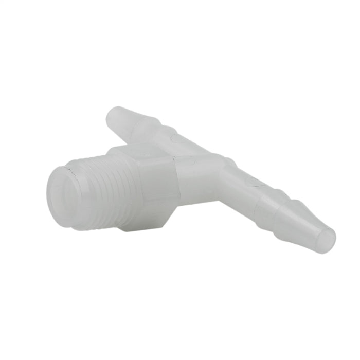 AutoMeter 3276 FITTING; TEE; 1/4in. HOSE BARB TO 1/8in. NPT MALE; PLASTIC - Truck Part Superstore